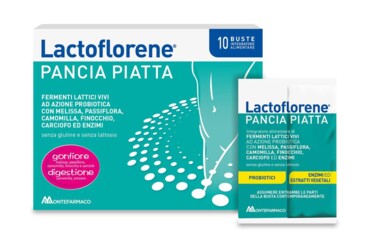 Lactoflorene Pancia Piatta 10 Bustine Gonfiore e Digestione